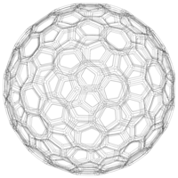 Wireframe Shape Geometric Honeycomb Sphere - Thumbnail 3
