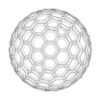Wireframe Shape Geometric Honeycomb Sphere - Thumbnail 8