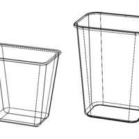 PE Waste Bin - Thumbnail 3