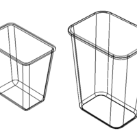PE Waste Bin - Thumbnail 4