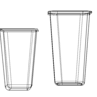 PE Waste Bin - Thumbnail 12
