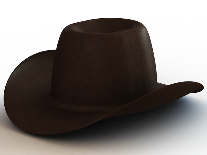 Western Cowboy Hat 3D Print 543950