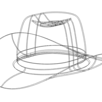 Western Cowboy Hat - Thumbnail 3