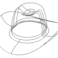 Western Cowboy Hat - Thumbnail 5