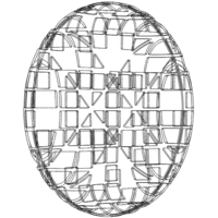 Grey Circular Shape Bench - Thumbnail 11