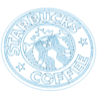Starbucks Coffee Logo Surface Modeling - Thumbnail 3