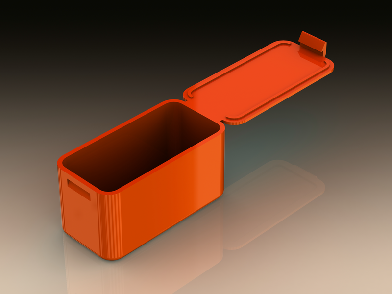 Snap Fit Plastic Box