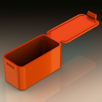 Small Snap Fit Plastic Box 3D Printing 544013