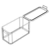 Snap Fit Plastic Box - Thumbnail 3