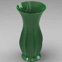 Green Plastic Vases For Flowers - Thumbnail 1