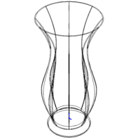 Green Plastic Vases For Flowers - Thumbnail 3