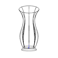 Green Plastic Vases For Flowers - Thumbnail 11