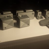 PRUSA i3 P802M ZONESTAR UPGRADE TB MOUNTING KIT STL - Thumbnail 1