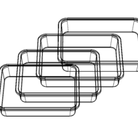 Rectangular Plastic Tray 30 Cms X 40 Cms X 8 Cms - Thumbnail 7
