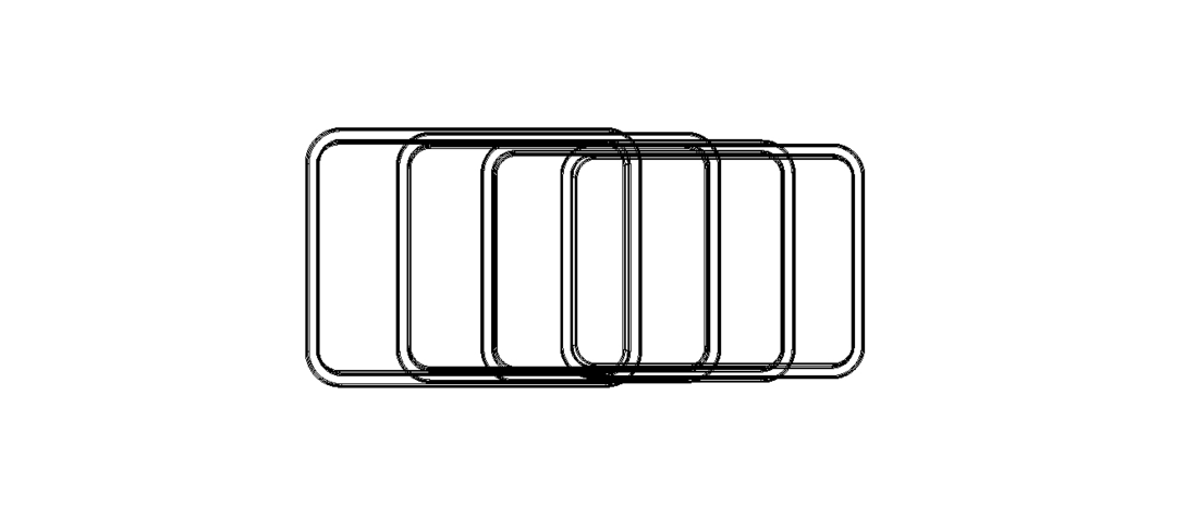 Rectangular Plastic Tray 30 Cms X 40 Cms X 8 Cms 3D Print 544106