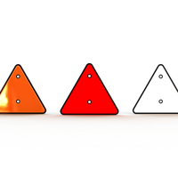 Trailer Triangle Reflectors - Thumbnail 2
