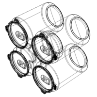 PP Plastic Can Carrier 4-pack - Thumbnail 8