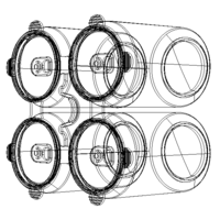 PP Plastic Can Carrier 4-pack - Thumbnail 9