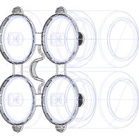 PP Plastic Can Carrier 4-pack - Thumbnail 11