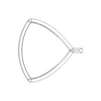 Wireframe Shape Reuleaux Tetrahedron - Thumbnail 7