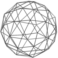 Wireframe Shape Geodesic Polyhedron Sphere - Thumbnail 3