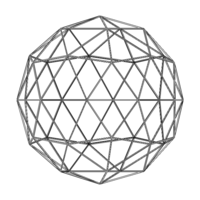 Wireframe Shape Geodesic Polyhedron Sphere - Thumbnail 11