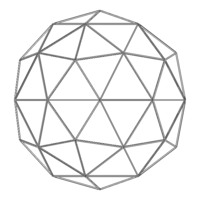 Wireframe Shape Geodesic Polyhedron Sphere - Thumbnail 12
