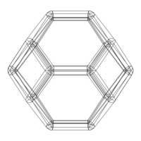 Wireframe Shape Truncated Octahedron - Thumbnail 12