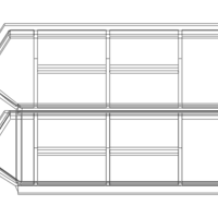 Plastic Hanging Storage Bin - Thumbnail 8