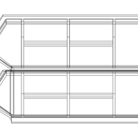 Plastic Hanging Storage Bin - Thumbnail 10