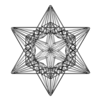 Wireframe Shape Great Icosahedron - Thumbnail 6