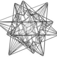 Wireframe Shape Great Icosahedron - Thumbnail 11