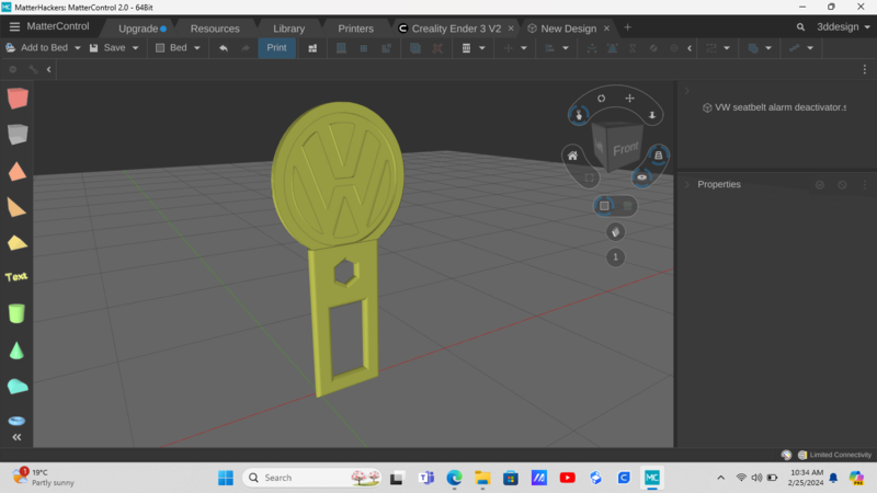VW Golf Seatbelt Alarm Deactivator