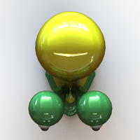 3D Art Surface Little Snail - Thumbnail 2