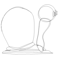 3D Art Surface Little Snail - Thumbnail 12