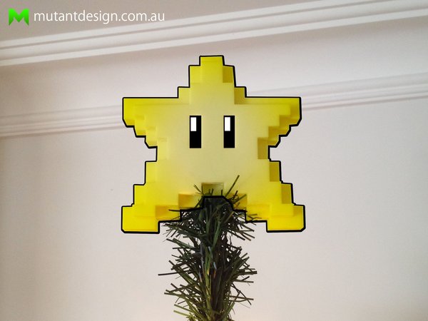 8-bit Christmas Star