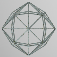 Wireframe Shape Disdyakis Dodecahedron - Thumbnail 2