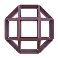 Wireframe Shape Rhombicuboctahedron - Thumbnail 2