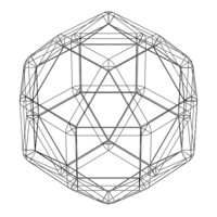 Wireframe Shape Rhombicuboctahedron - Thumbnail 4