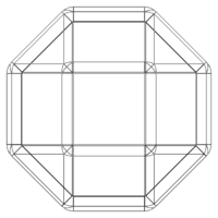 Wireframe Shape Rhombicuboctahedron - Thumbnail 6
