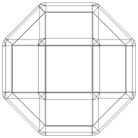 Wireframe Shape Rhombicuboctahedron - Thumbnail 12