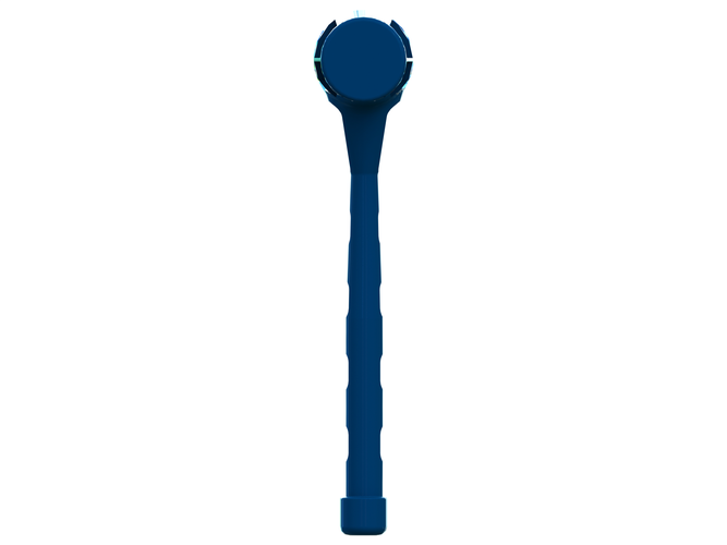 Blue Plastic Peg Hammer 3D Print 544376