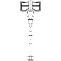 Blue Plastic Peg Hammer - Thumbnail 11