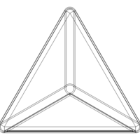 Wireframe Tetrahedron - Thumbnail 6