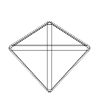 Wireframe Tetrahedron - Thumbnail 9