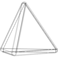 Wireframe Tetrahedron - Thumbnail 11