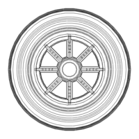 100mm Solid Plastic Caster Wheel - Thumbnail 7