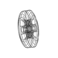 100mm Solid Plastic Caster Wheel - Thumbnail 9