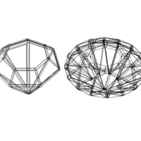 Wireframe Diamond Gem - Thumbnail 7