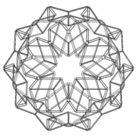 Wireframe Shape Dodecadodecahedron - Thumbnail 8
